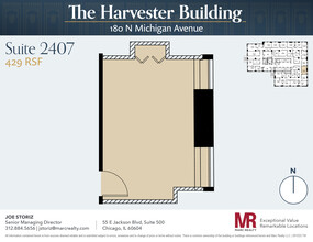 180 N Michigan Ave, Chicago, IL for lease Floor Plan- Image 1 of 1