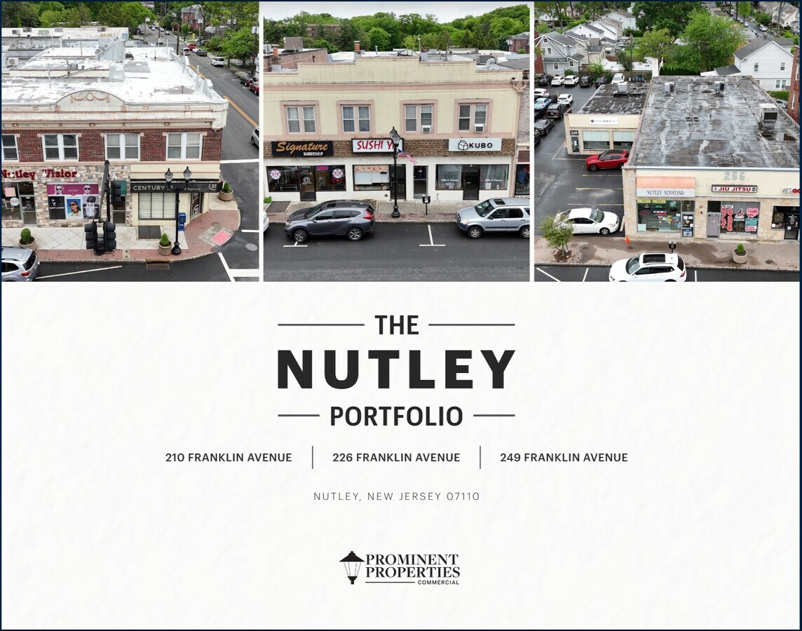 249255 Franklin Ave, Nutley, NJ 07110 Retail For Sale