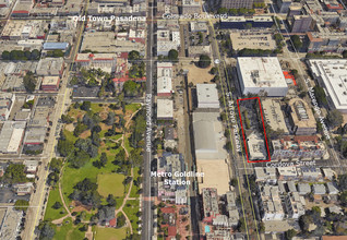 150 S Arroyo Pky, Pasadena, CA - aerial  map view