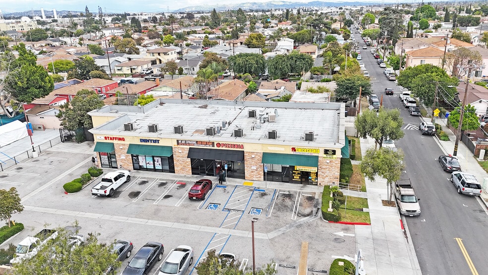 6040-6048 Atlantic Blvd, Maywood, CA for lease - Aerial - Image 2 of 10