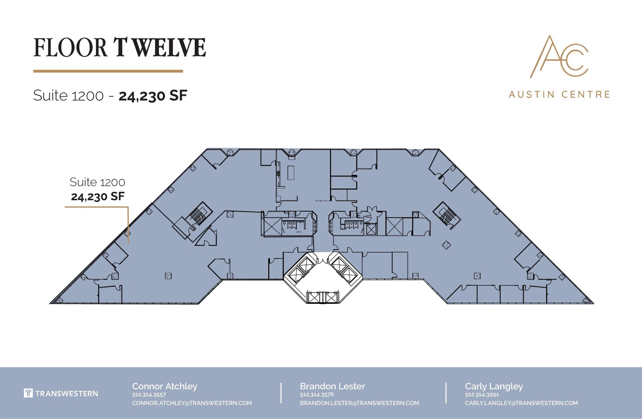 701 Brazos St, Austin, TX for lease Floor Plan- Image 1 of 1
