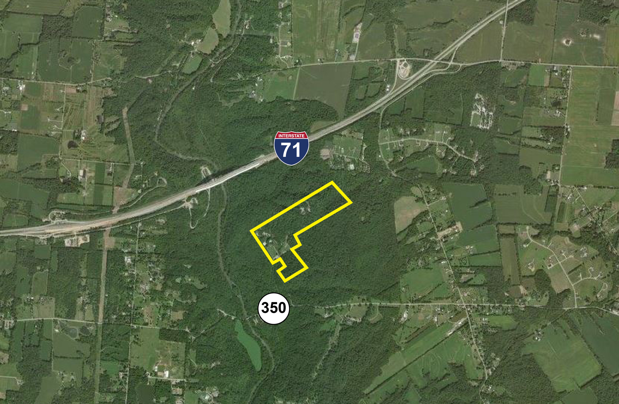 577 State Route 350, Oregonia, OH for sale Aerial- Image 1 of 1