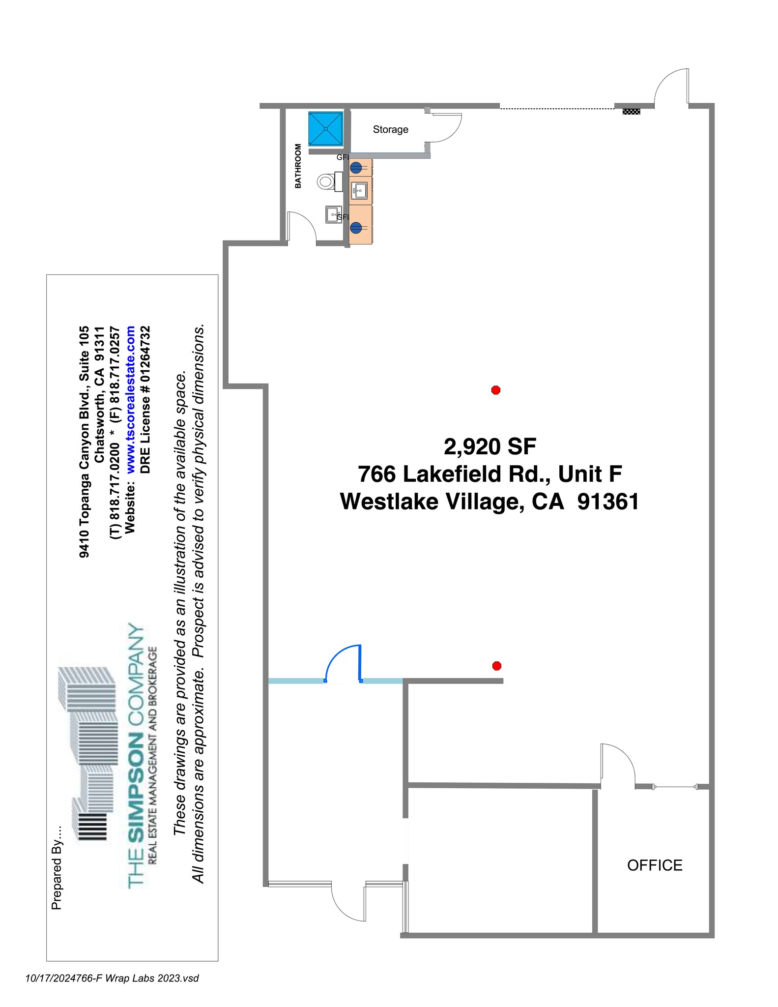 766 Lakefield Rd, Westlake Village, CA for lease Site Plan- Image 1 of 1