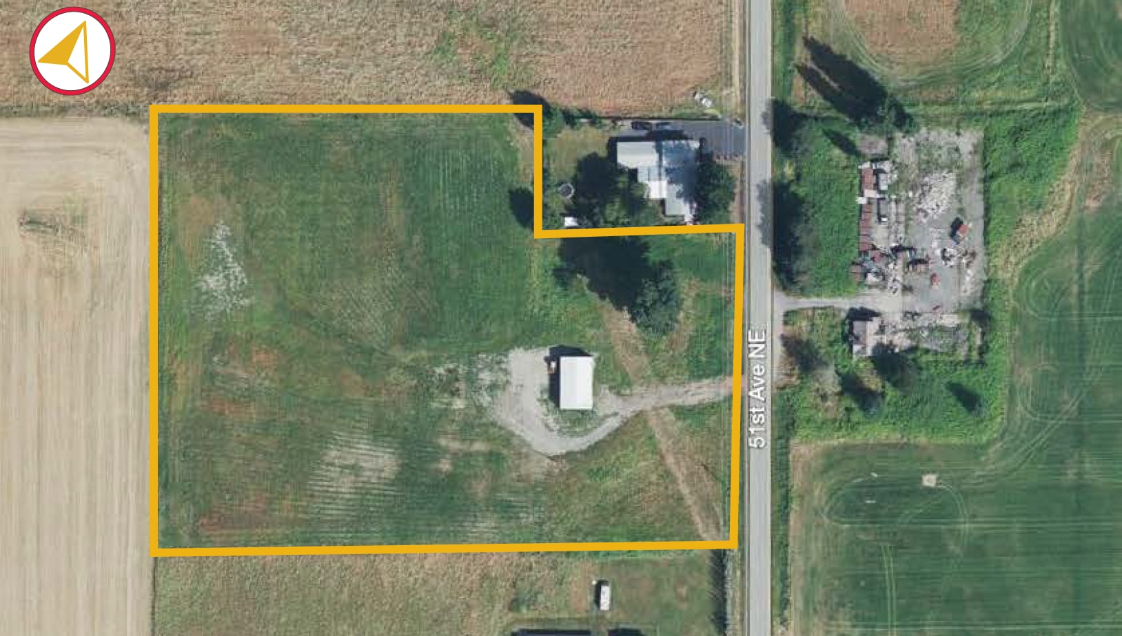 15500 51st Ave NE, Marysville, WA for sale Aerial- Image 1 of 2