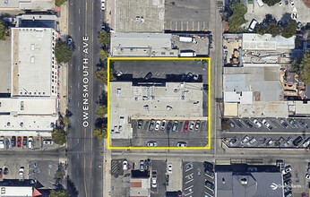 7220-7222 Owensmouth Ave, Canoga Park, CA - aerial  map view