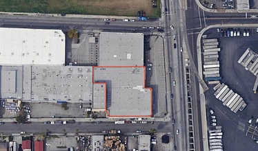 4121 S Alameda St, Los Angeles, CA - AERIAL  map view