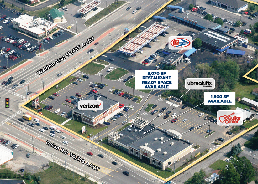 3385 Union Rd, Cheektowaga, NY for lease - Aerial - Image 2 of 6