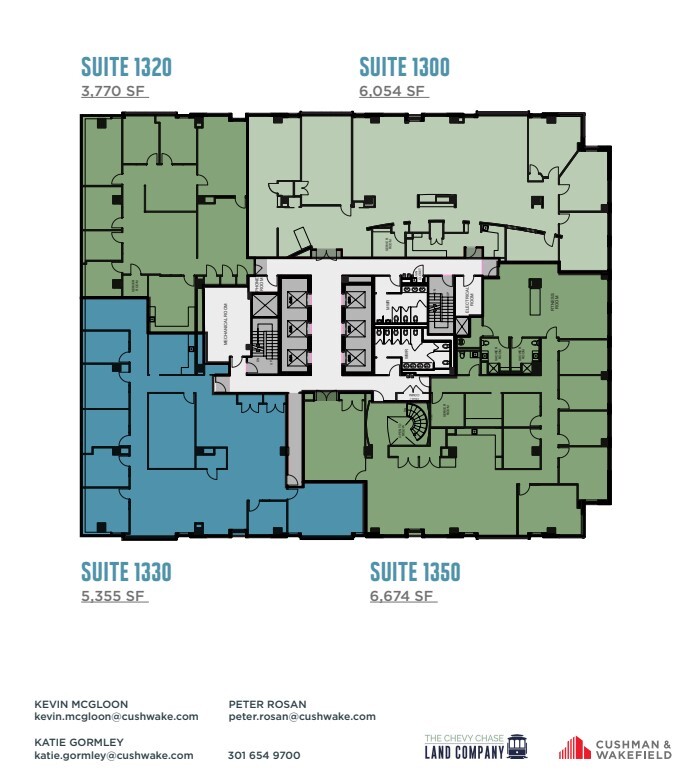 2 Bethesda Metro Ctr, Bethesda, MD for lease Floor Plan- Image 1 of 1