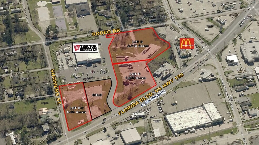 256 Florida Ave SE, Denham Springs, LA for sale - Primary Photo - Image 1 of 2