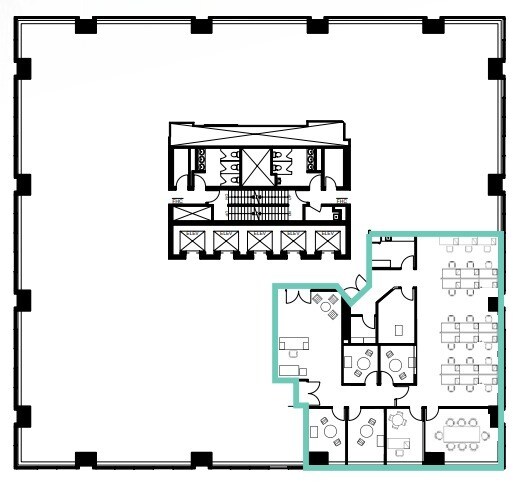 2 Bloor St W, Toronto, ON for lease Floor Plan- Image 1 of 1