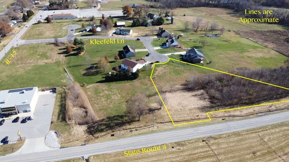 964 Kleefeld Ln, Saint Libory, IL for sale - Aerial - Image 2 of 5