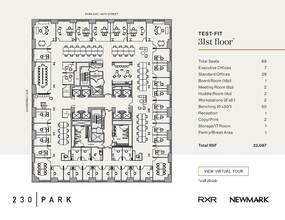 230 Park Ave, New York, NY for lease Floor Plan- Image 2 of 6