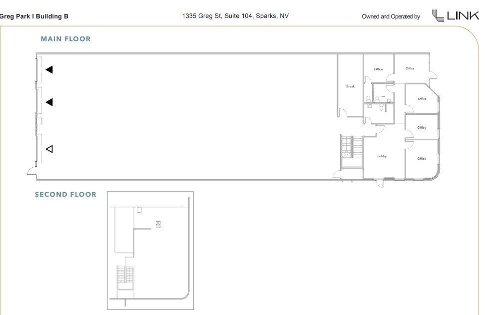 1335 Greg St, Sparks, NV for lease Floor Plan- Image 1 of 1