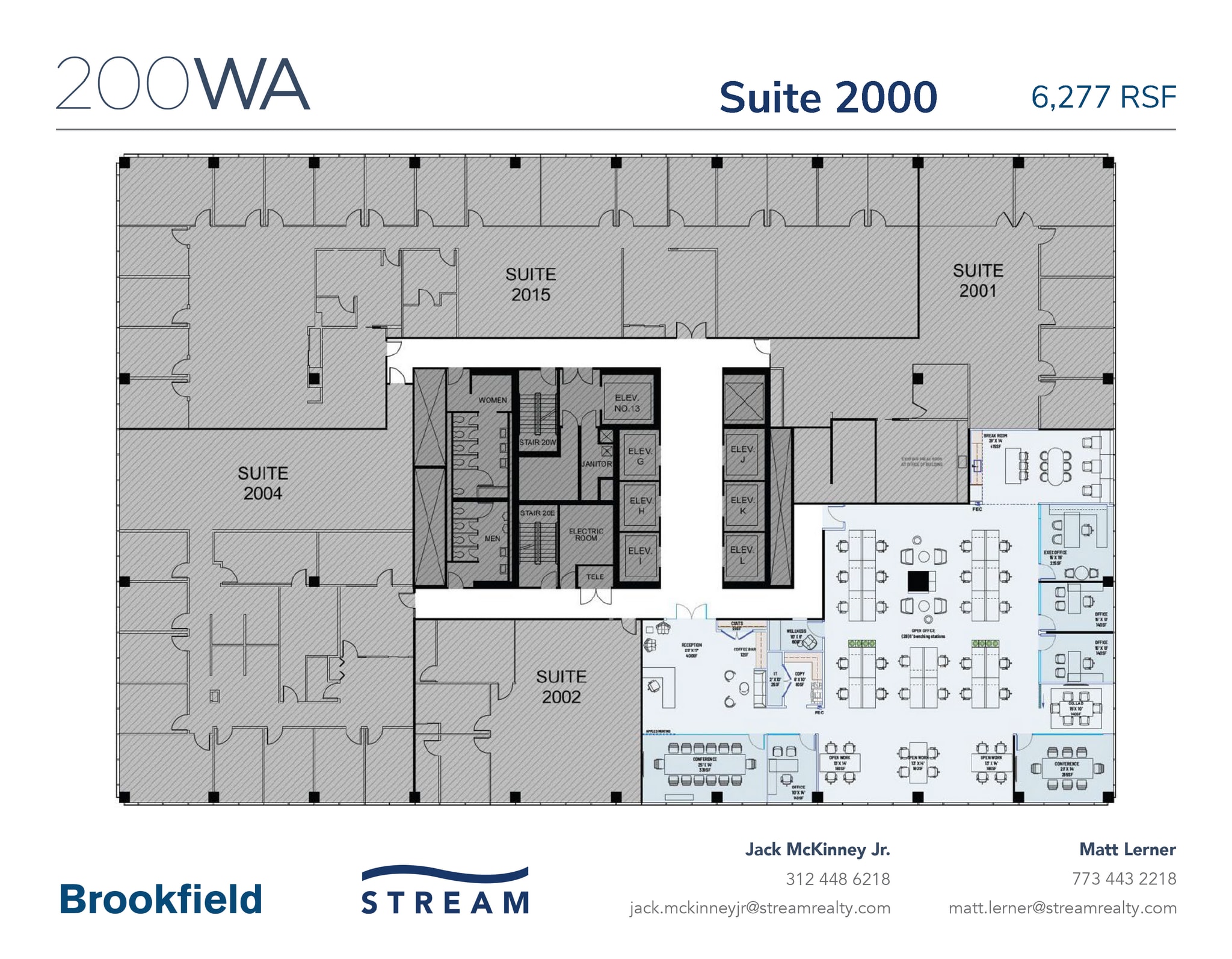 200 W Adams St, Chicago, IL for lease Floor Plan- Image 1 of 1