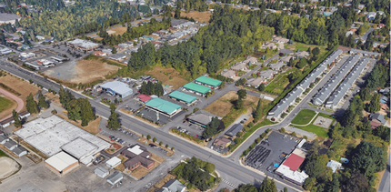 13909 Meridian Ave E, Puyallup, WA - aerial  map view