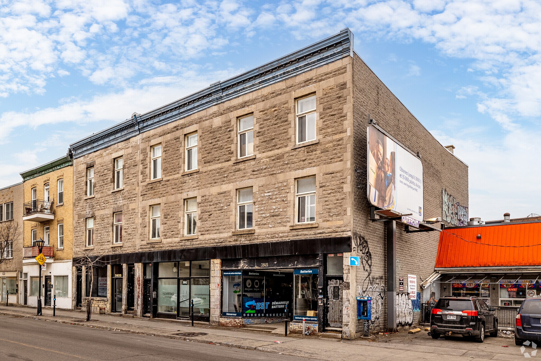 3831-3849 Sainte-Catherine E, Montréal, QC for lease Building Photo- Image 1 of 5