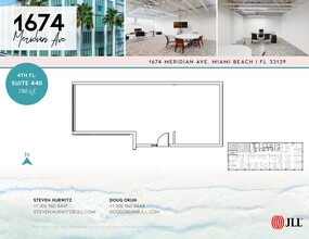 1674 Meridian Ave, Miami Beach, FL for lease Site Plan- Image 1 of 1