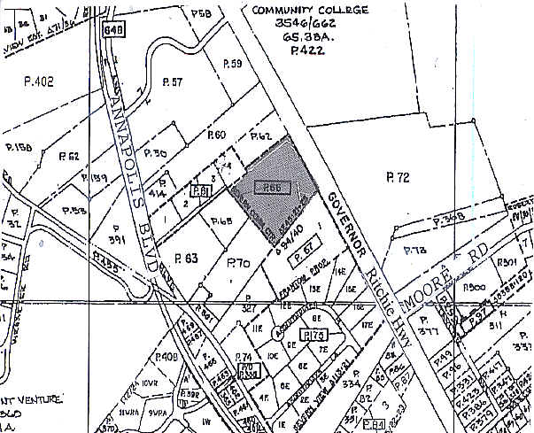 1244 Ritchie Hwy, Arnold, MD for sale - Plat Map - Image 1 of 1