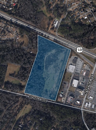 More details for Hwy 70 Royall Ave, Goldsboro, NC - Land for Sale