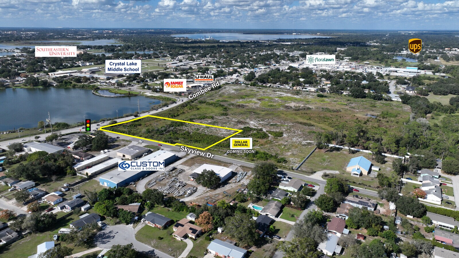 Combee Rd & Skyview Dr Dr, Lakeland, FL 33801 East Lakeland