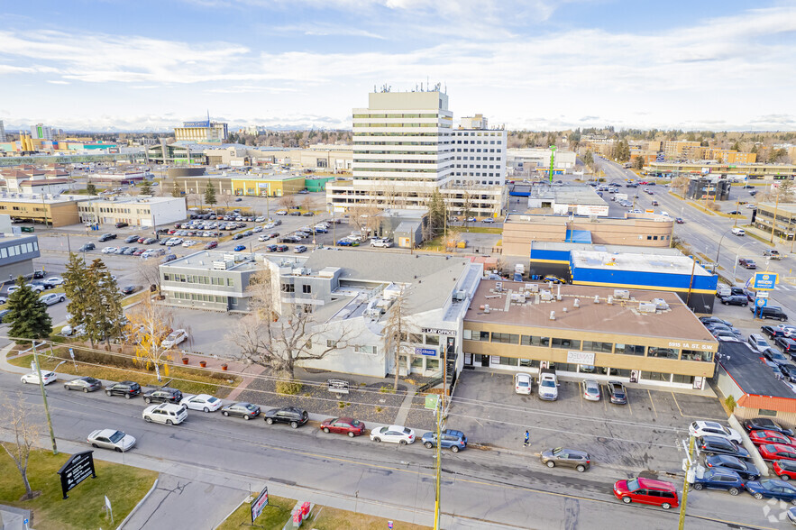 5917 1A St SW, Calgary, AB for sale - Aerial - Image 2 of 3