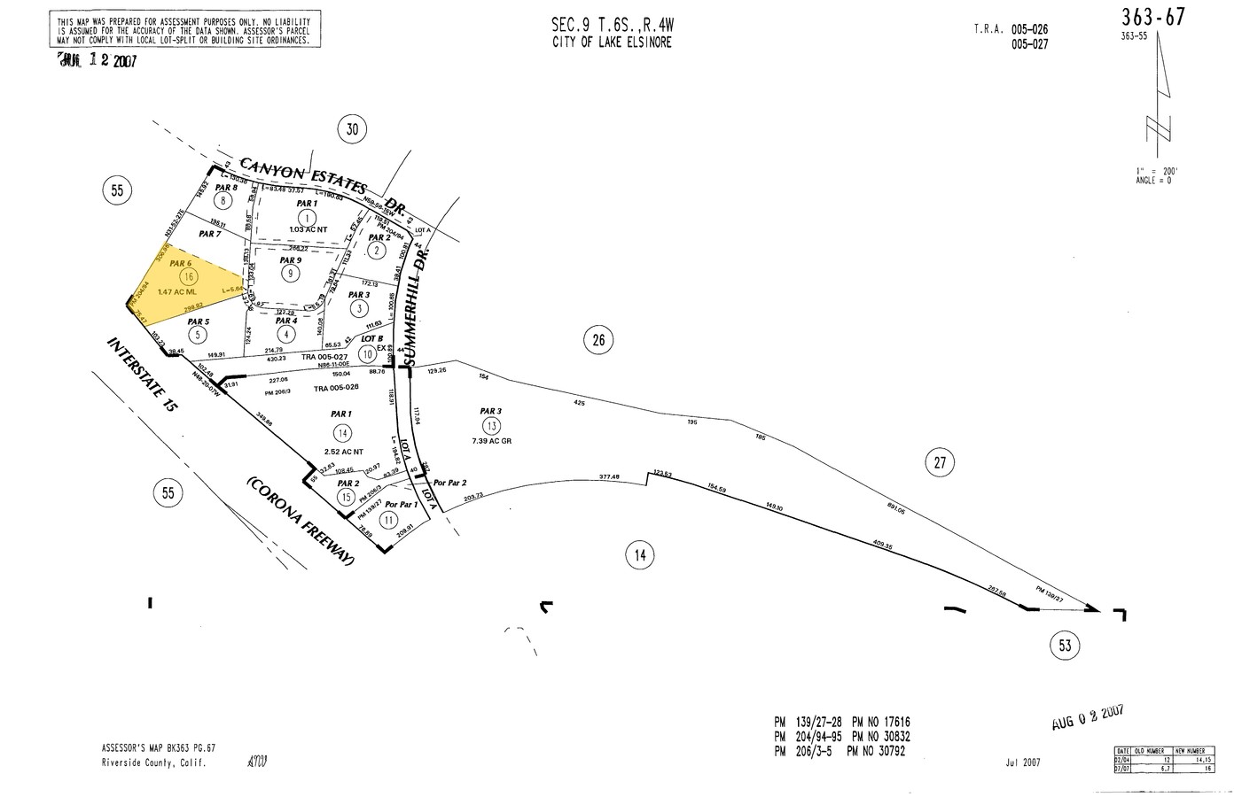 Plat Map