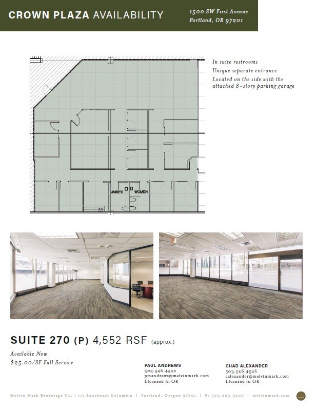 1500 SW 1st Ave, Portland, OR for lease Building Photo- Image 1 of 4