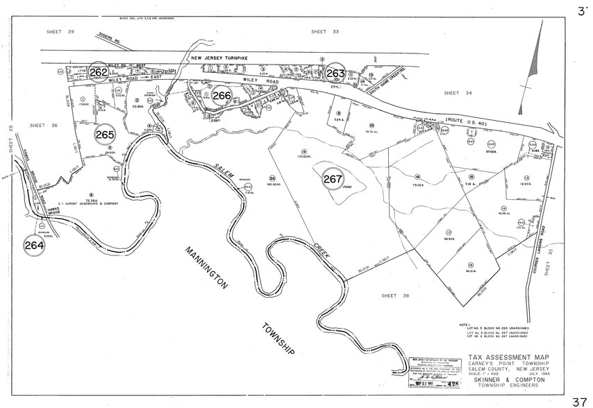 896-900 Courses Landing Rd, Penns Grove, Carneys Point, NJ for sale - Plat Map - Image 2 of 80