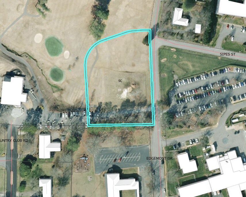 202 Edgemont Dr, Kings Mountain, NC for sale Aerial- Image 1 of 3