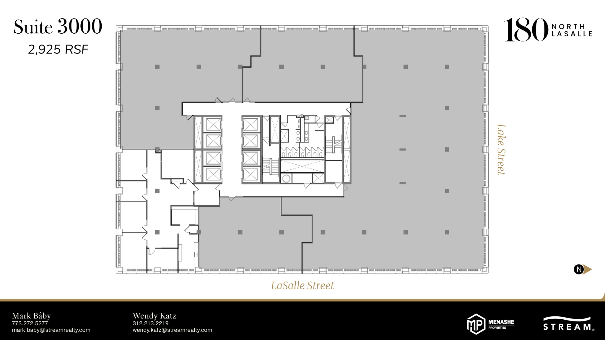 180 N LaSalle St, Chicago, IL for lease Floor Plan- Image 1 of 1
