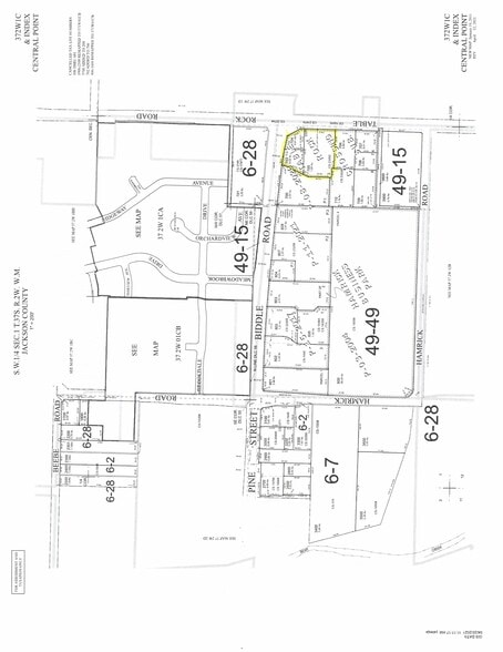4251 Table Rock Rd, Medford, OR for sale - Plat Map - Image 1 of 1