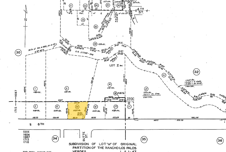 1350 W 6th St, San Pedro, CA for lease - Plat Map - Image 2 of 4