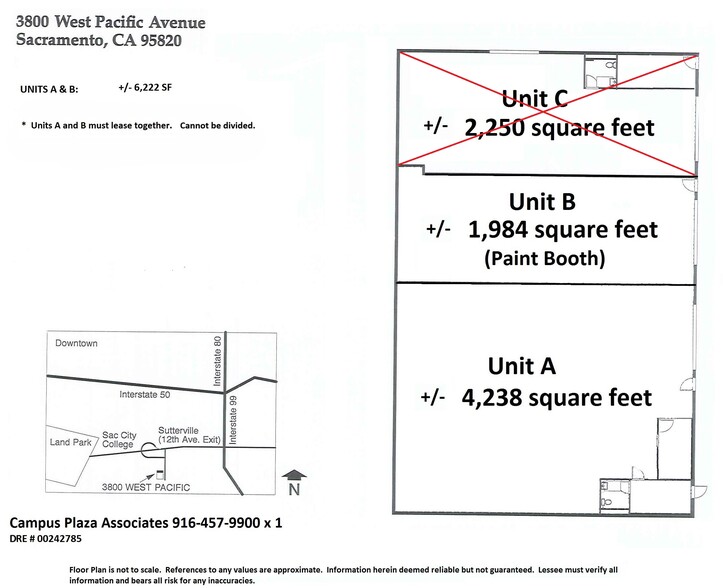 3800 W Pacific Ave, Sacramento, CA for lease - Building Photo - Image 2 of 4