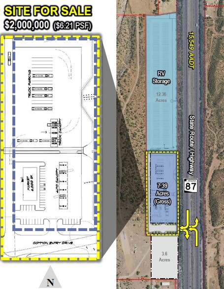 1 Beeline Hwy, Payson, AZ for sale - Site Plan - Image 2 of 7