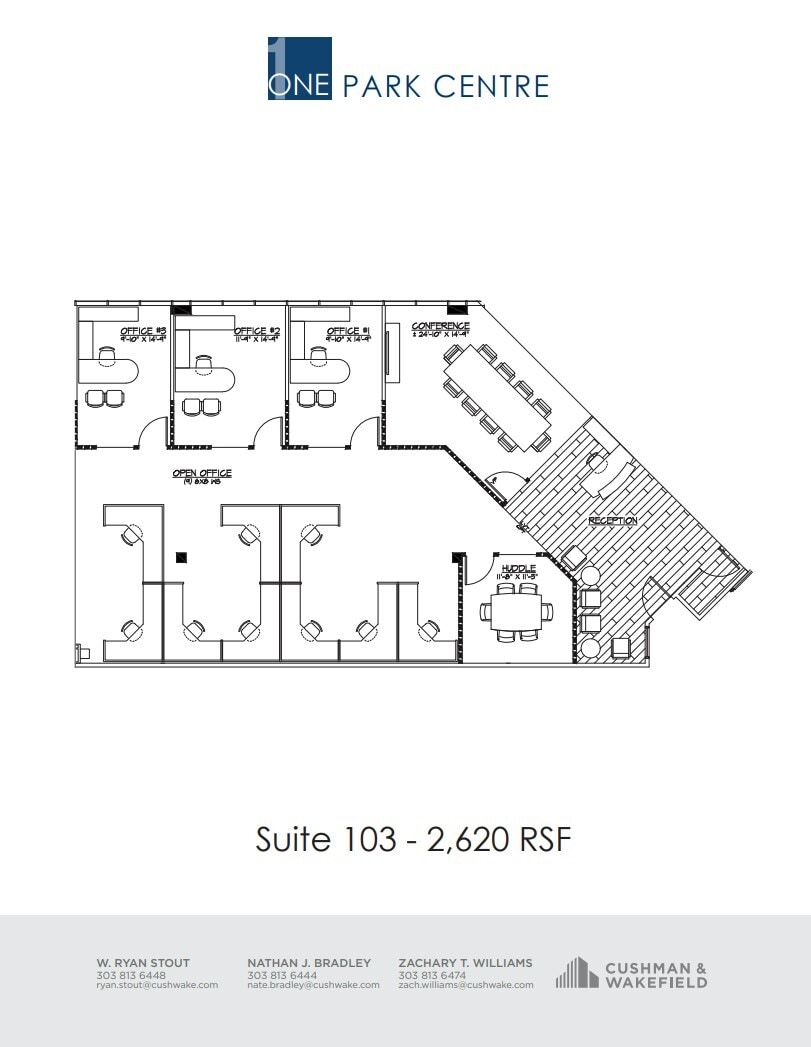 1333 W 120th Ave, Westminster, CO for lease Floor Plan- Image 1 of 1