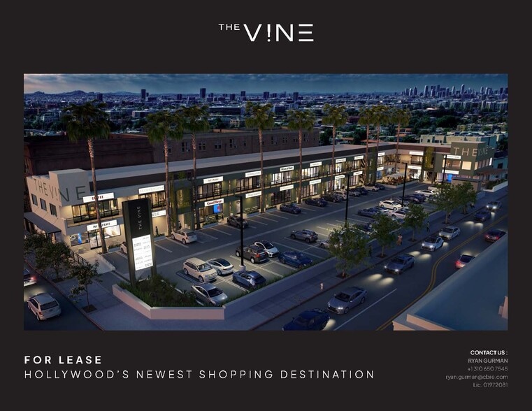 1253 Vine St, Los Angeles, CA for lease - Building Photo - Image 2 of 16