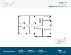 2805 Dallas Pkwy, Plano, TX for lease Floor Plan- Image 1 of 1