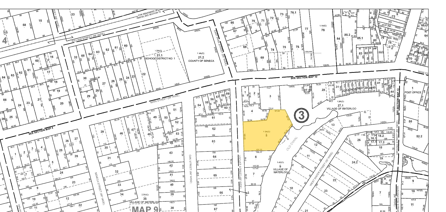 22 Locust St, Waterloo Township, NY for sale Plat Map- Image 1 of 1