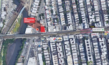 1447-1457 Westchester Ave, Bronx, NY - aerial  map view - Image1