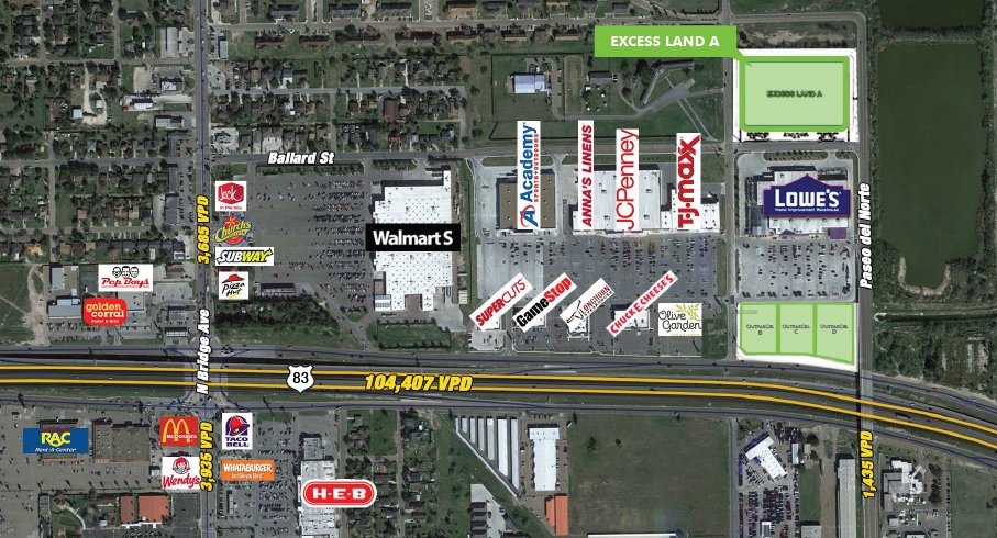 1015 E Expressway 83, Weslaco, TX for sale - Primary Photo - Image 1 of 11