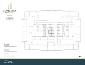 1717 Main St, Dallas, TX for lease Floor Plan- Image 1 of 1