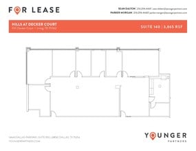 100 Decker Ct, Irving, TX for lease Floor Plan- Image 1 of 2