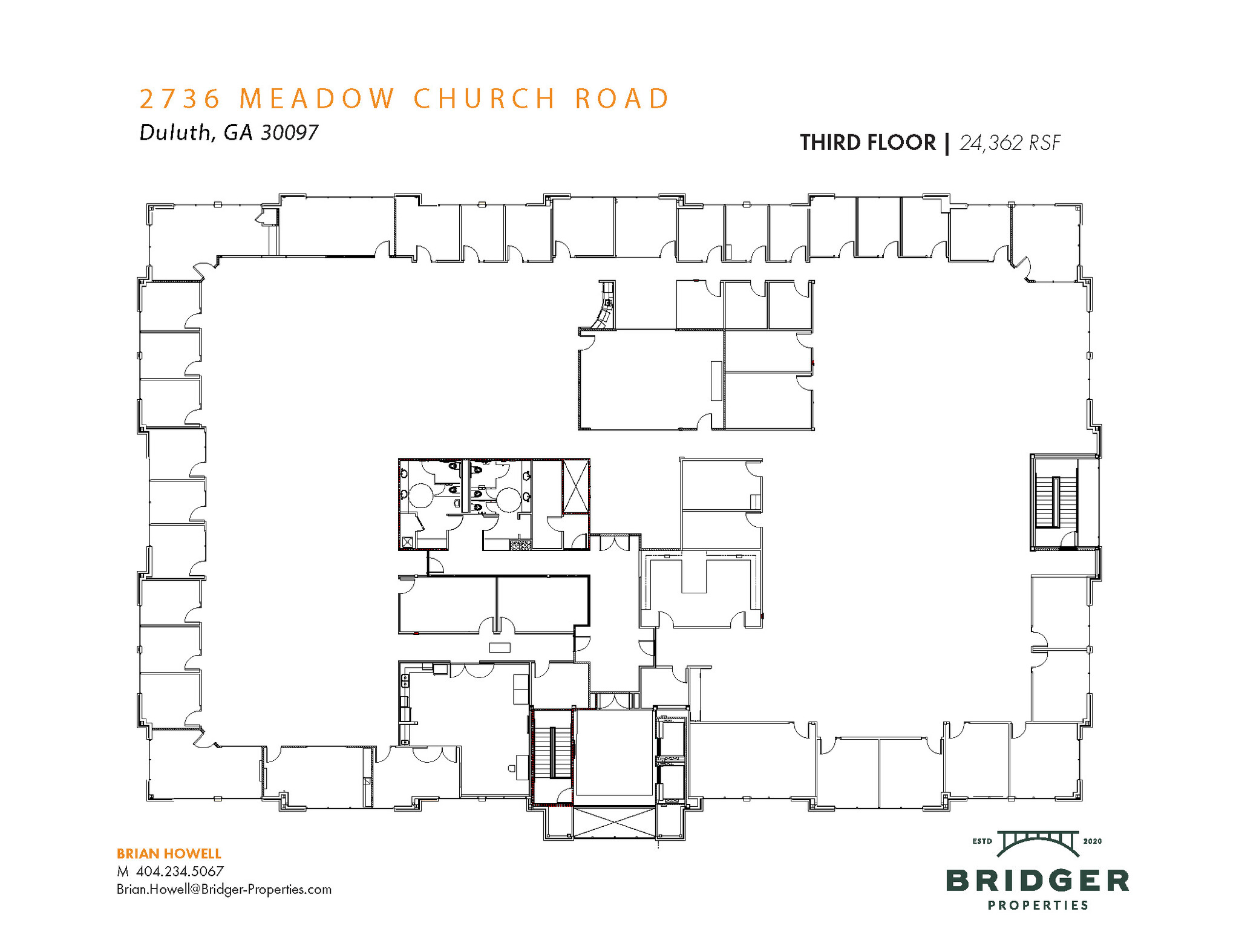 2736 Meadow Church Rd, Duluth, GA for lease Floor Plan- Image 1 of 1