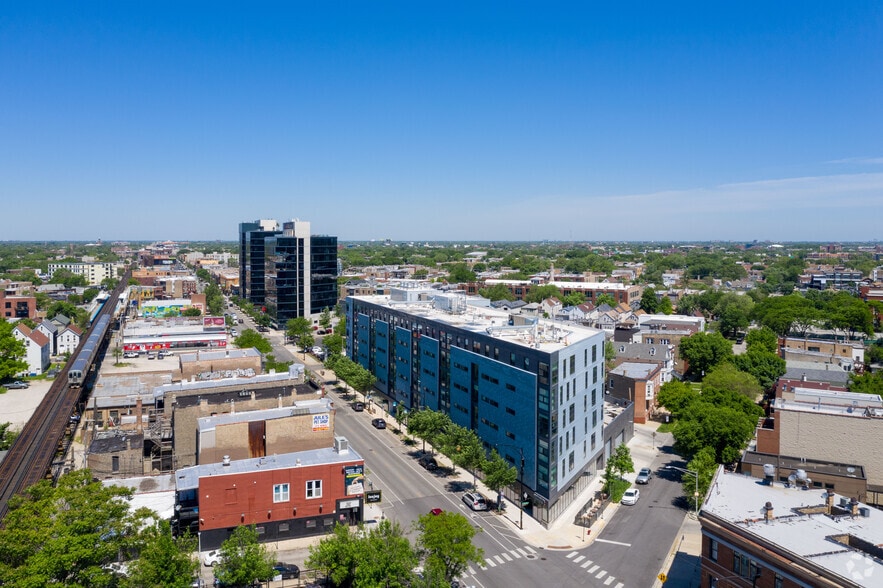 2211 N Milwaukee Ave, Chicago, IL for lease - Aerial - Image 3 of 4