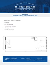 2501-2519 Gravel Dr, Fort Worth, TX for lease Floor Plan- Image 1 of 1