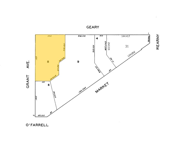 77 Geary St, San Francisco, CA for lease - Plat Map - Image 2 of 22