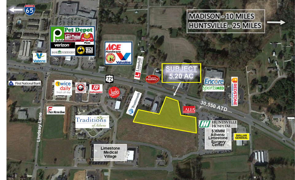 22350 Highway 72, Athens, AL 35613