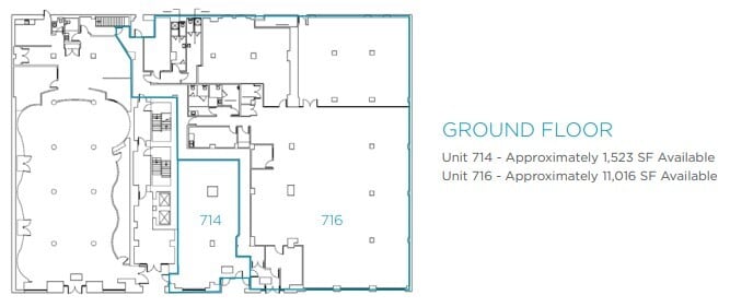 712 Yates St, Victoria, BC for lease Floor Plan- Image 1 of 1