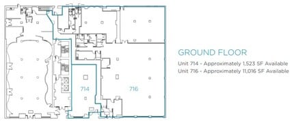 712 Yates St, Victoria, BC for lease Floor Plan- Image 1 of 1