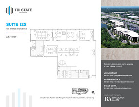 300 Tri State International, Lincolnshire, IL for lease Floor Plan- Image 1 of 1